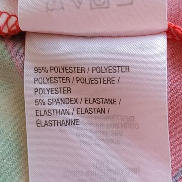 Susan Graver Liquid Knit Red Floral Maxi Dress Sz S Tank Style Overlay EUC Boho - Picture 9 of 10